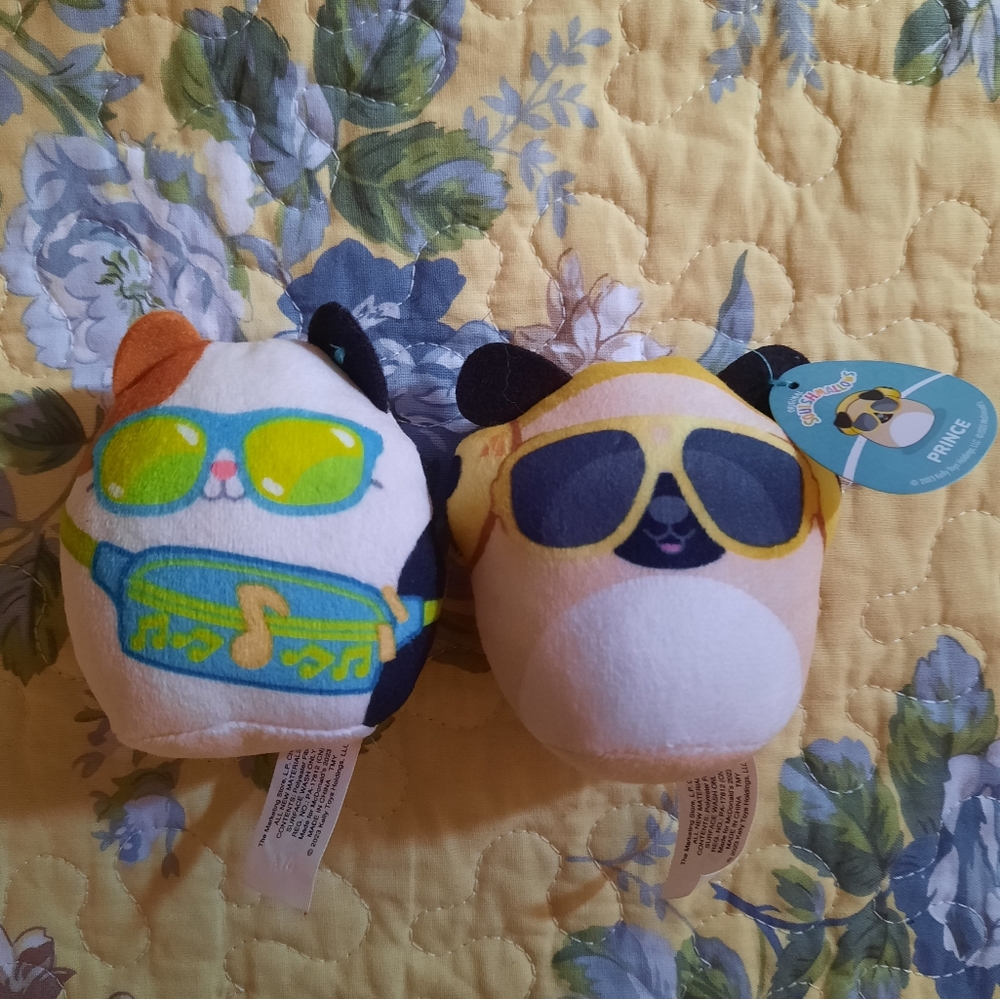 Squishmallows Cam and Prince Plush